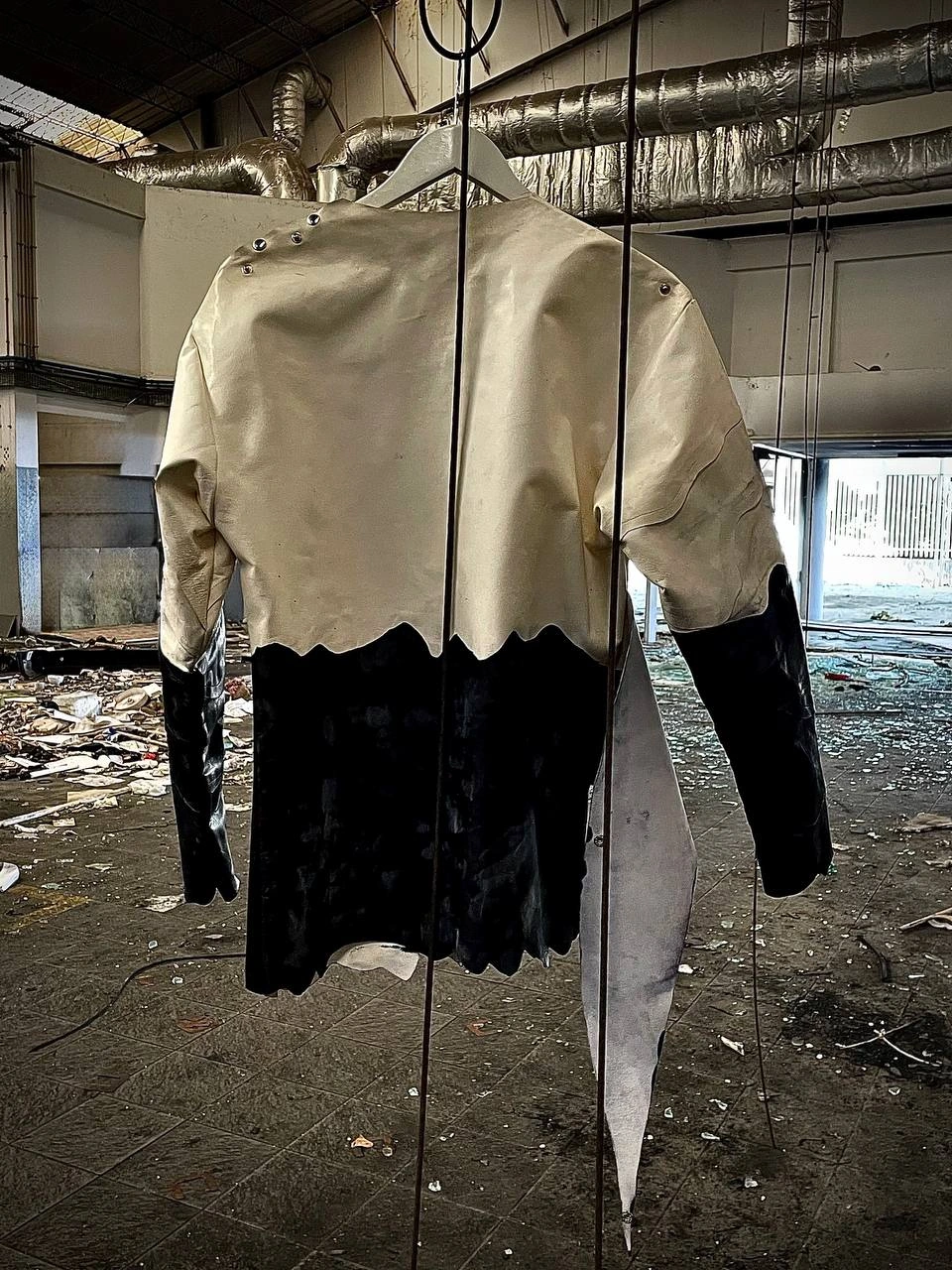 Leather Long-Sleeve «Stages of Addiction: From Pleasure to Death», image 14